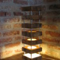 Lampe Lichtsäule beleuchtet
