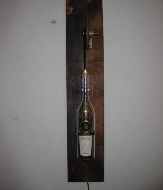 Wandleuchte Flasche